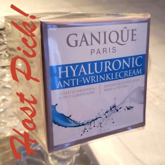 Ganique Paris Other - Ganique Paris Hyaluronic Anti-Wrinkle Cream NIB Wine Peptides USA 🎉HP🎉